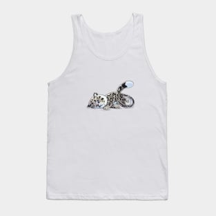 Tired cat Tank Top